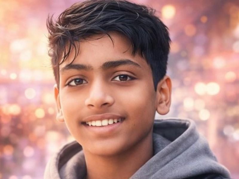 Sanjeev – student of Vidya Mandir High School Chengannoor
