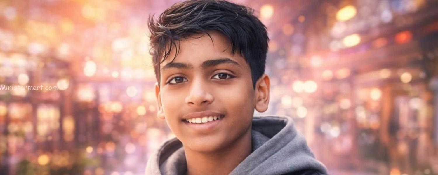 Sanjeev – student of Vidya Mandir High School Chengannoor