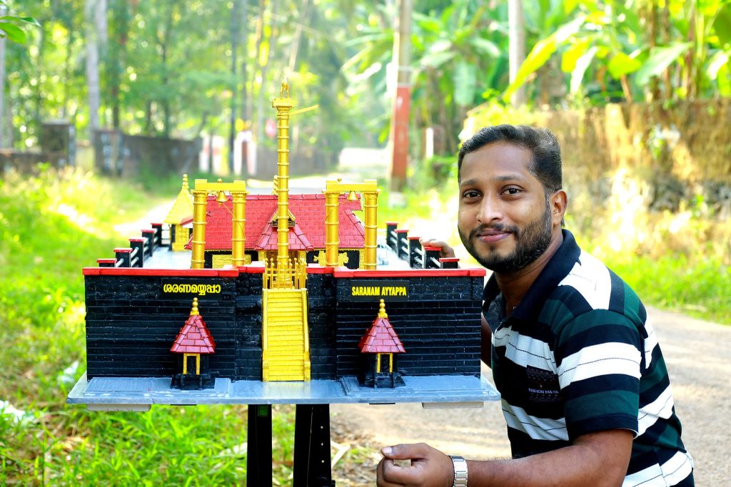 The Miniature Foam Art Mastery of Akhil Atholi
