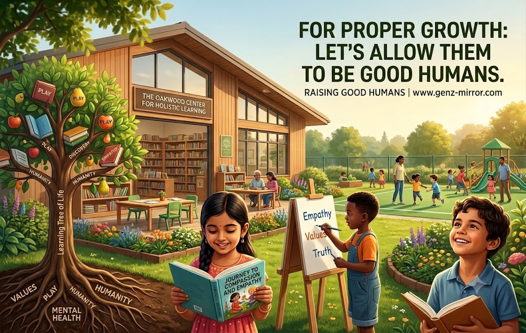 Stop raising children just to fit corporate jobs. Explore why true education means raising good humans first.